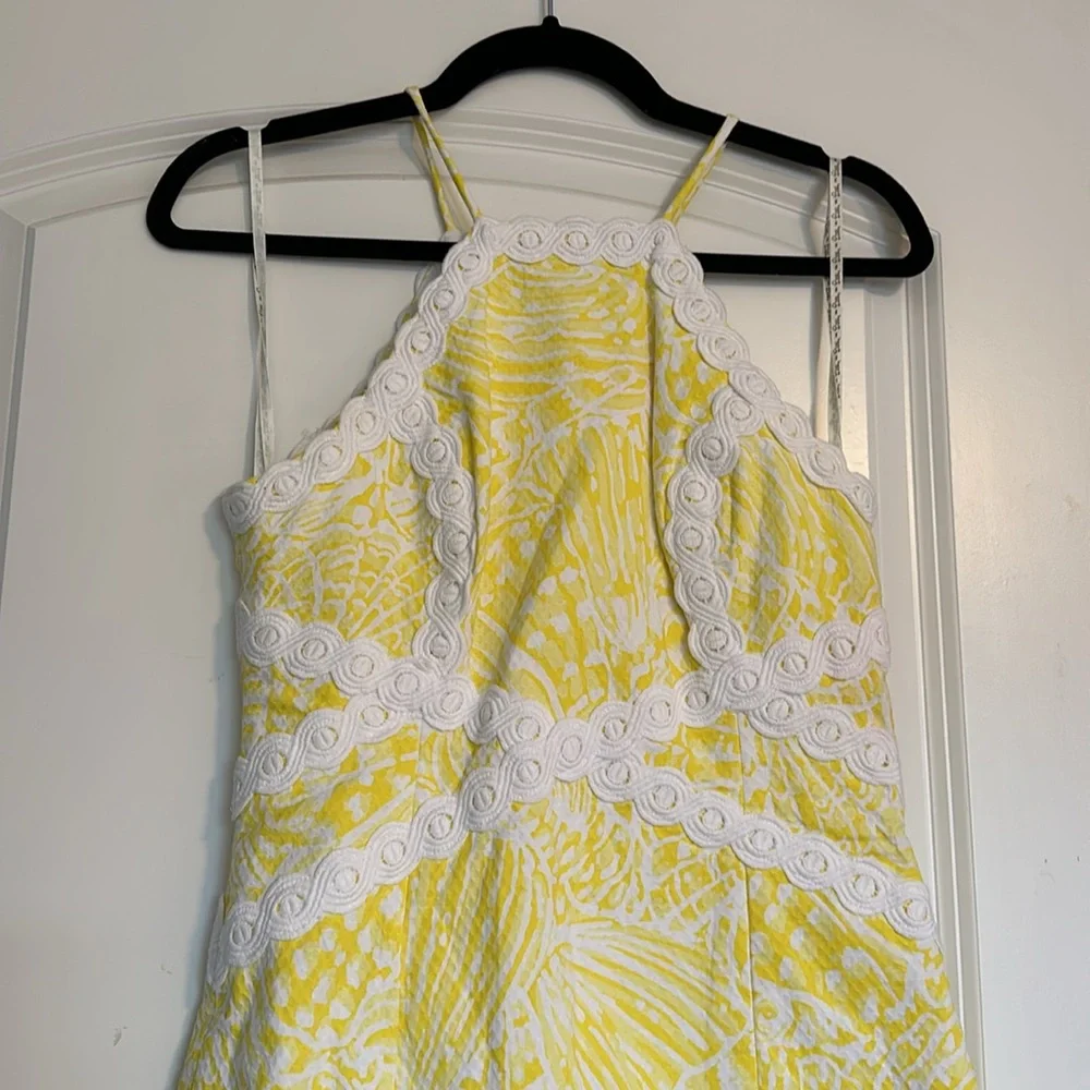 Lilly Pulitzer Pearl Halter Shift Dress - Size 0